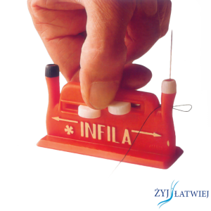 Przyrząd do nawlekania igły