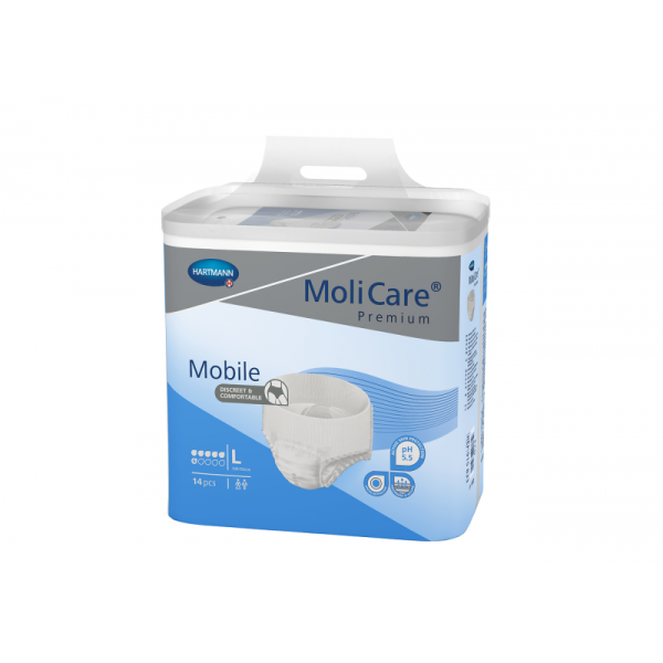 Pieluchomajtki Molicare Mobile (wciągane)