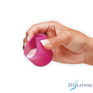 Kubek z wycięciem na nos