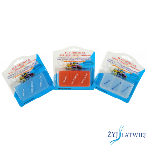 Dzienna kasetka na 3 pory dnia