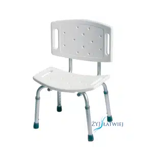 Krzesło prysznicowe aluminiowe