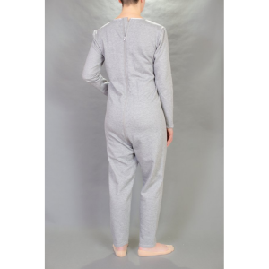 Piżama jednoczęściowa-dres z zamkiem w kroku